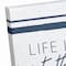 Life Is Better At The Beach 11" x 14" Canvas Wall Art